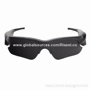 HD 1280*720P Polarized Lens Waterproof Sunglasses Recorder RE-SG720PF